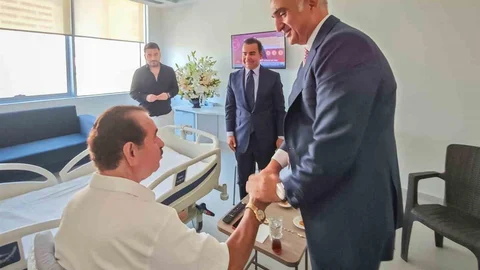 İbrahim Tatlıses'e Geçmiş Olsun Ziyareti Ankara'da Gerçekleşti