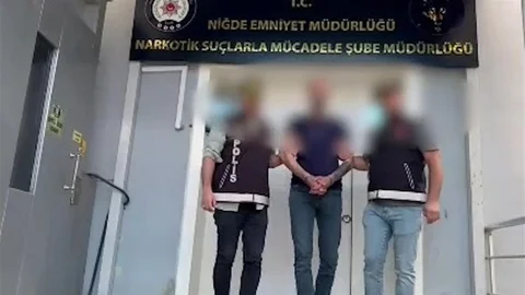 Niğde'de Uyuşturucu Suçundan Hükümlü Yakalandı