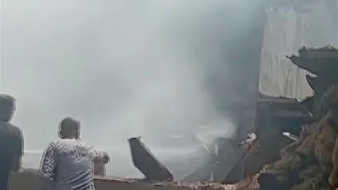 Sivas'ta Tüp Patlaması Yangın Çıkardı