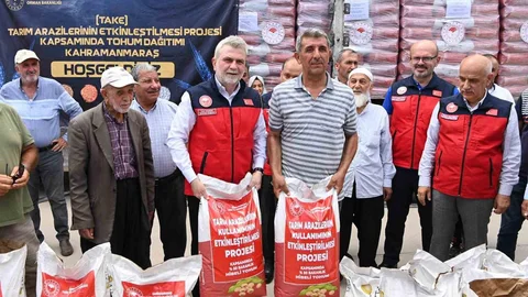 Kahramanmaraş'ta 47 Ton Soya Tohumu Dağıtıldı