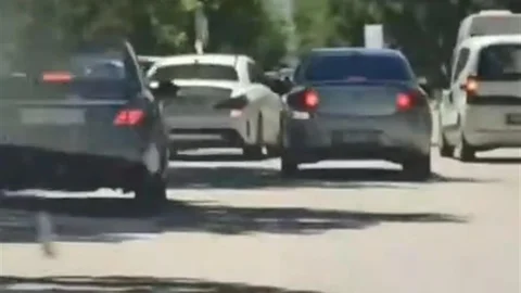 Elazığ'da Tehlikeli Sürücü Görüntülendi