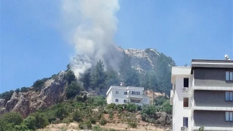 Kahramanmaraş'ta Orman Yangını Çıktı
