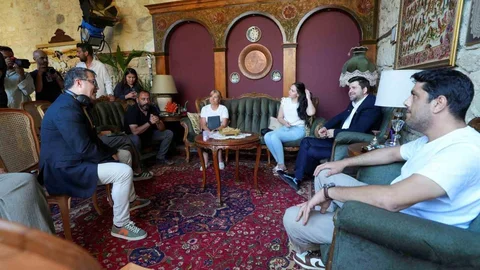 Tarsus'ta Mercan Köşk Dizisi Çekimleri