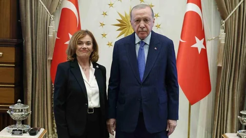 Cumhurbaşkanı Erdoğan İspanya Anayasa Mahkemesi Başkanvekili’ni kabul etti