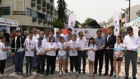 Edirne'de Öğrenciler Bilim Fuarında Selimiye'yi İnceledi