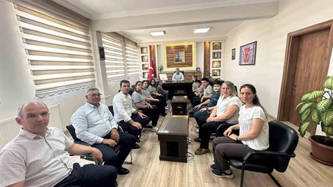 Sarıgöl’ün gururu öğrencilerden Kaymakam Dalak’a ziyaret