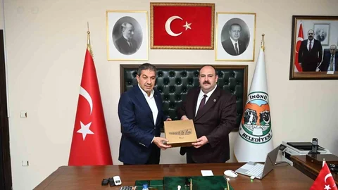Göksu, İnönü Belediyesi'ni Ziyaret Etti