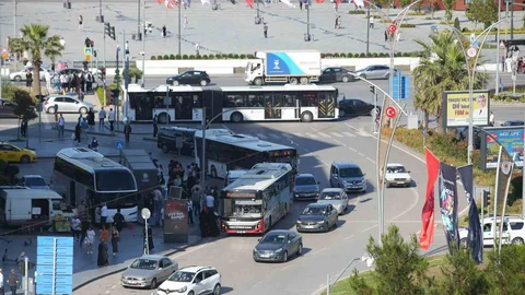 Samsun’da Motorlu Taşıt Sayısı Artıyor