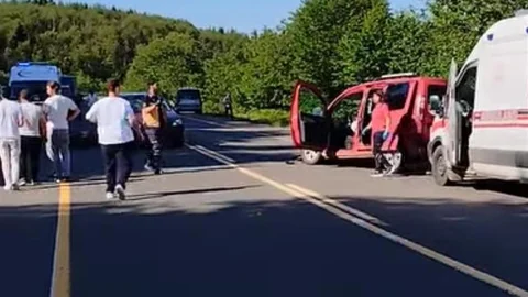 Ordu'da Kontrolden Çıkan Araç Kazaya Neden Oldu