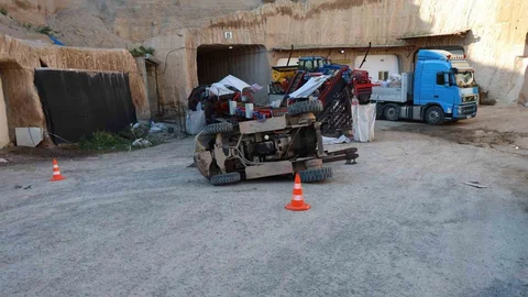 Nevşehir'de Forklift Kazası