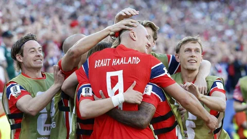 2026 Dünya Kupası'nda Norveç Galip Geldi