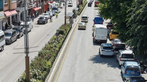 Bilecik'te Drone Destekli Trafik Denetimi