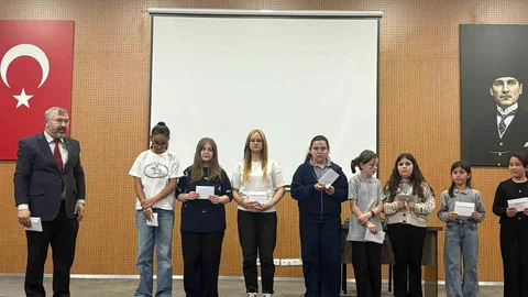 Hisarcık'ta Okuma Yarışması Düzenlendi