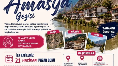 Tosya'dan Ücretsiz Amasya Gezisi
