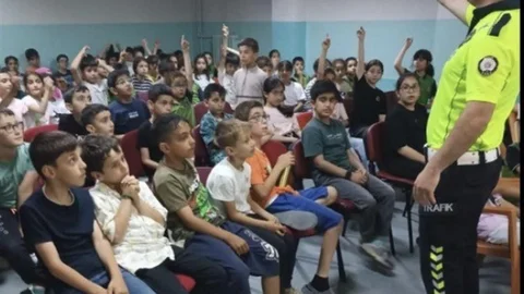 Bingöl'de Trafik Güvenliği Eğitimi Verildi