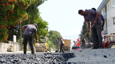 Düzce'de Yeni Yol Çalışmaları
