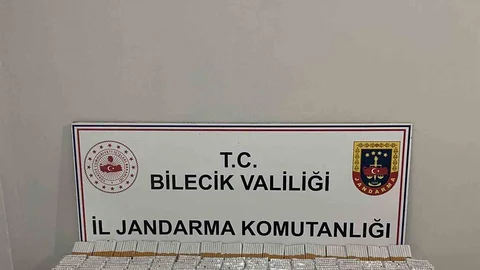 Bilecik'te Doldurulmuş Makaron Ele Geçirildi