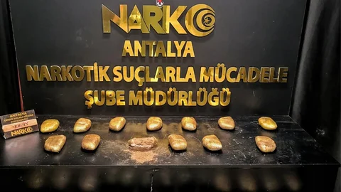 Antalya'da Uyuşturucu Operasyonu