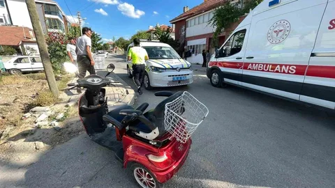 Karaman'da Bisiklet Kazası