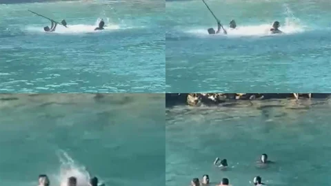 Mersin'de Sopalı Kavga Anları Kamerada