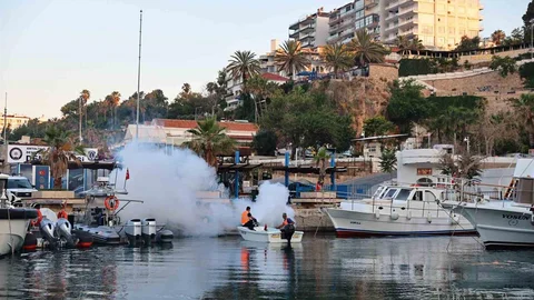 Antalya'da Vektör Mücadelesi Denizden Sürüyor