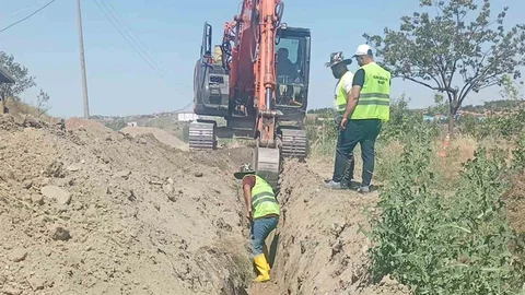 Sungurlu'da İçme Suyu Çalışmaları Devam Ediyor