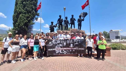 Aydın'da Malgaç Baskını Yürüyüşü