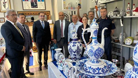 Kütahya Tavşanlı’da Yıl Sonu Sergisi Düzenlendi