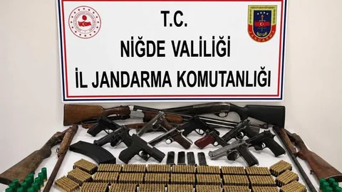 Niğde'de Silah Operasyonu Gerçekleşti