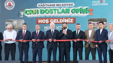 Kağıthane'de Sokak Hayvanları Rehabilitasyon Merkezi Açıldı