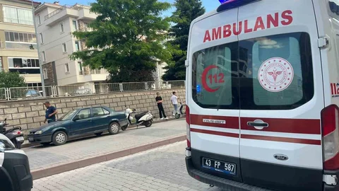 Tavşanlı'da Motosiklet Kazası