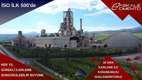 Aşkale Çimento İSO 500'de Yükseliş Gözlemlendi