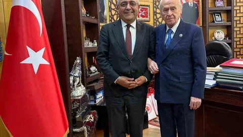 Bahçeli ve Tanrıkulu Görüştü