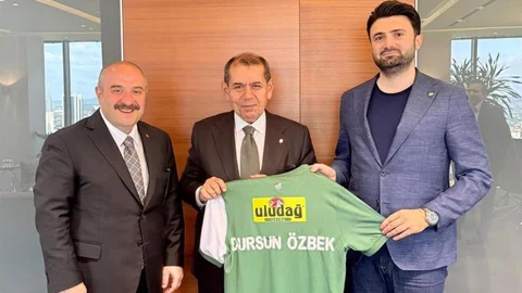 Bursaspor'dan Galatasaray'a Ziyaret Gerçekleşti