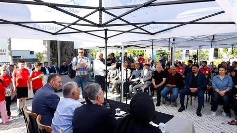 Kayseri Hacılar'da Başkan Büyükkılıç Açıklamalarda Bulundu