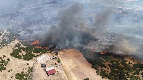 Çanakkale'de Yangın Riski Yükseliyor