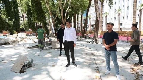 Denizli'de Candoğan Parkı Yenileniyor