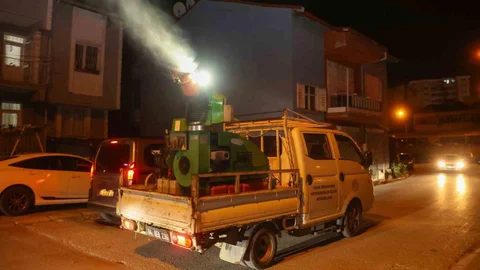 Uşak’ta Vektörle Mücadele Çalışmaları Devam Ediyor