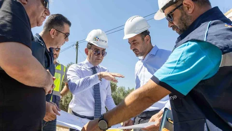 Manavgat'ta Doğal Gaz Çalışmaları İlerliyor