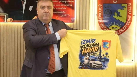 İzmir'de Taksicilerden Korsan Taşımacılığa Tepki