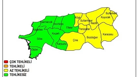 Aydın'da Kuvvetli Yağış Bekleniyor