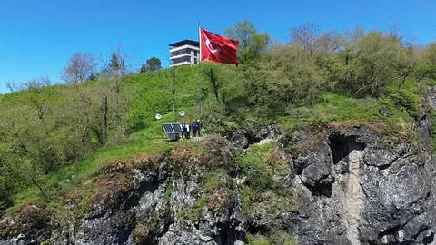 Giresun'da Yıldırım Düşmesi Sonucu Ezan Sistemi Zarar Gördü