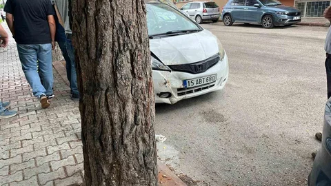 Burdur'da Trafik Kazası: 1 Yaralı