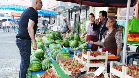 Germencik'te Semt Pazarı Projesi Başlatıldı