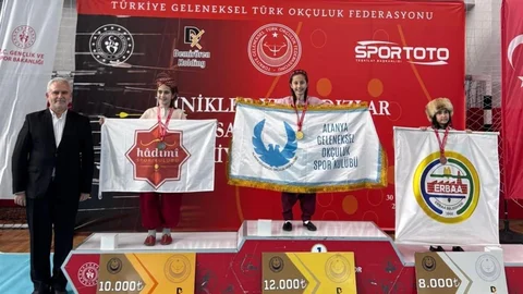 Alanya'nın Minik Okçuları Şampiyonlukla Döndü
