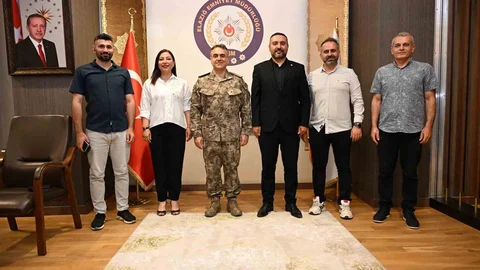 Elazığ Emniyet Müdürü Karan ile Görüşme