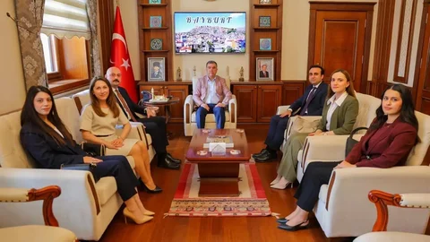 Bayburt'ta Yargı Mensupları Ziyareti