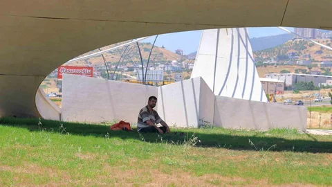 Kahramanmaraş'ta Sıcaklardan Korunma Yöntemi