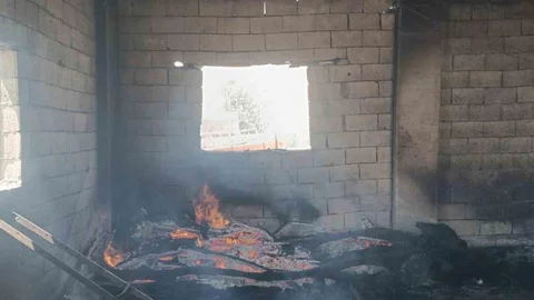 Siirt'te Yangın Paniği