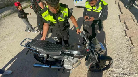Karaman'da Motosikletli Sürücüye Yüksek Ceza